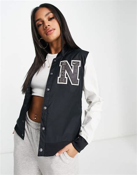 Nike varsity jackets women